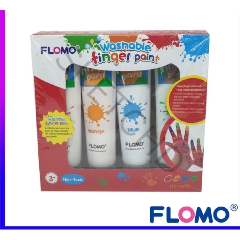 

Finger Paint Flomo for Kids