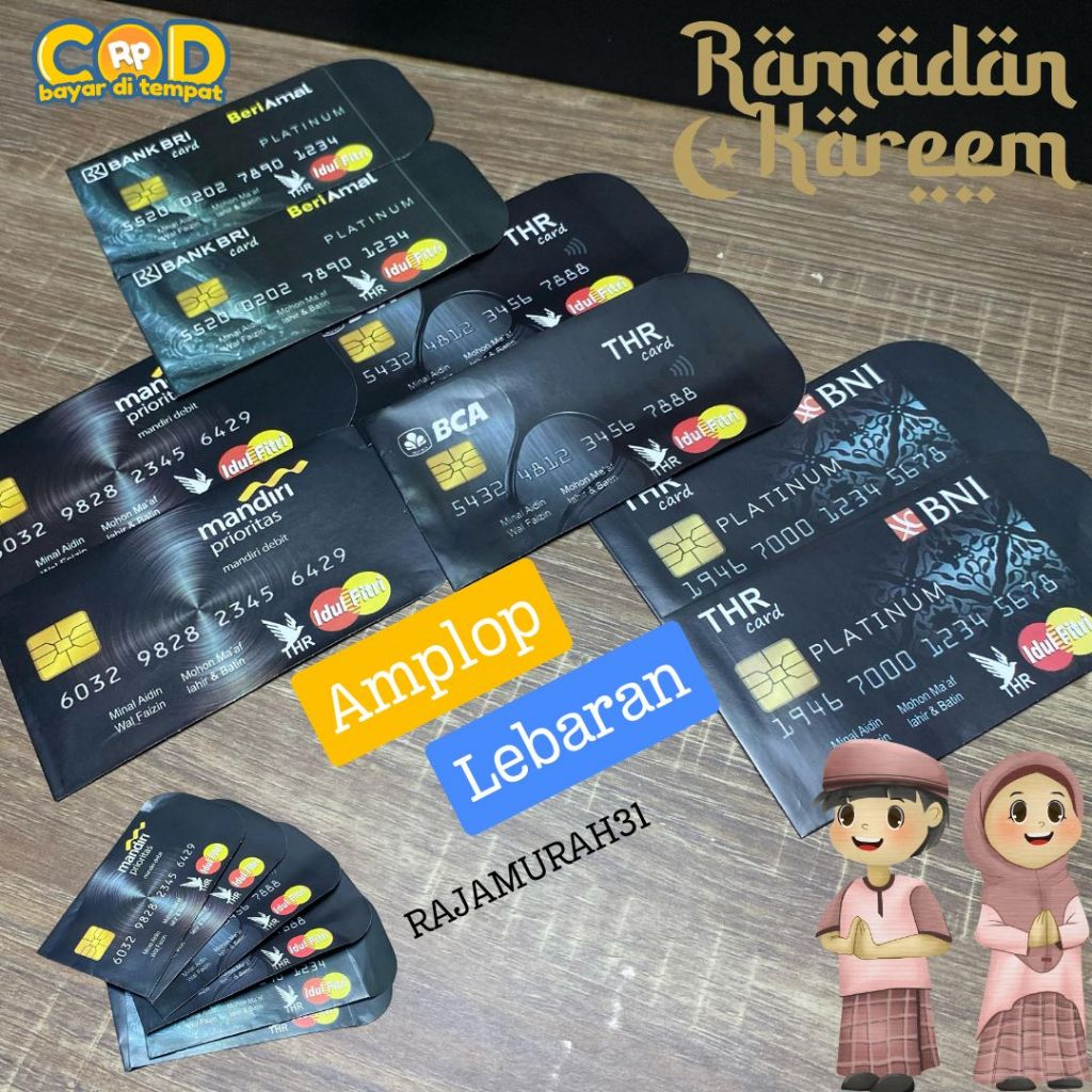 

AMPLOP LEBARAN MOTIF ATM BEST SELLER 2025-ANGPAO VERSI ATM TERKEREN BUAT THR