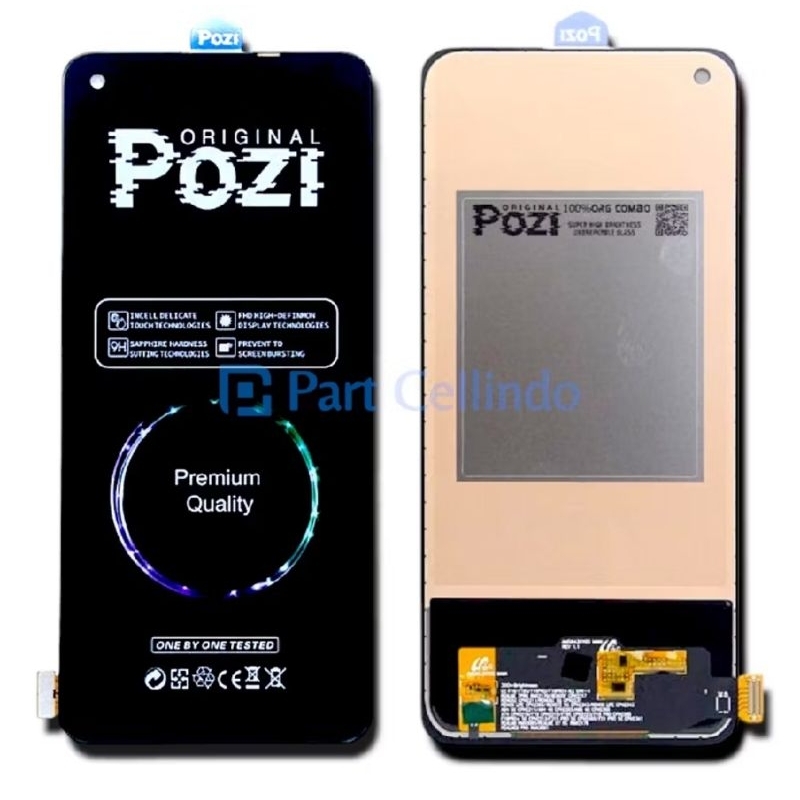 lcd touchscreen Oppo Reno 5f / Oppo a74 4g / Oppo a95 4g / realme 8 4g / realme 8 pro ori pozi / ori