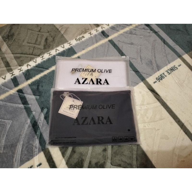 Hijab segiempat polos AZ | kemasan pouch
