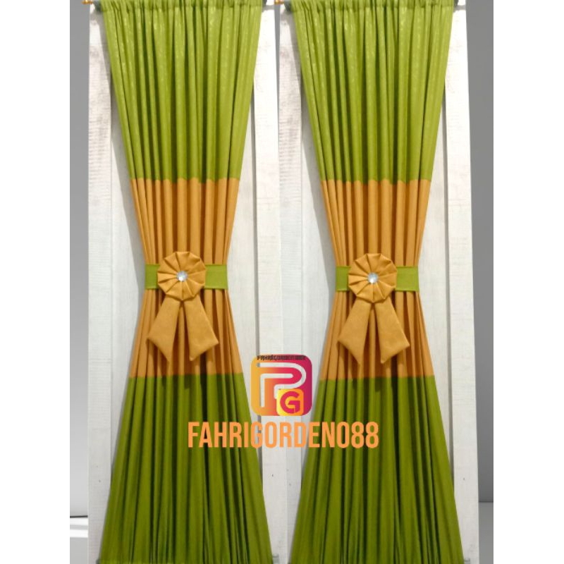 Gorden  jendala kaca minimalis,gorden kupu-kupu,model lapis minimalis