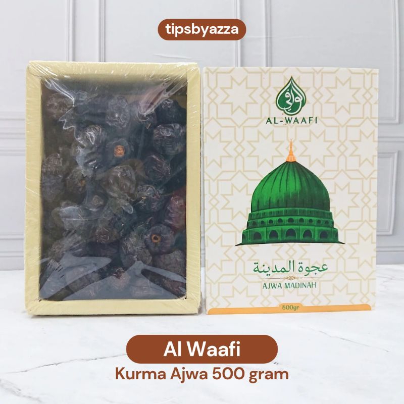 

Al Waafi Kurma Ajwa Al Madinah Kemasan Kotak 500 Gram