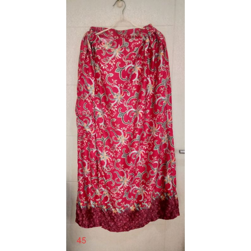 rok batik preloved