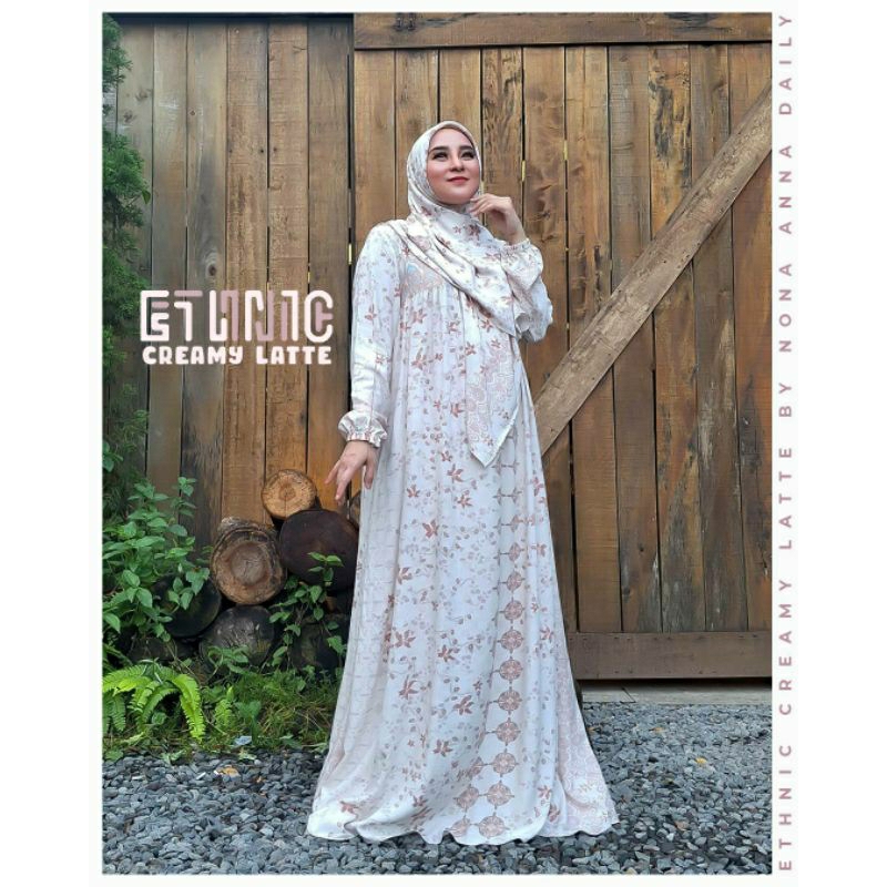 GAMIS ETNIC VALENCIA (GAMIS MOTIF PRINTING) BY NONA ANNA DAILY