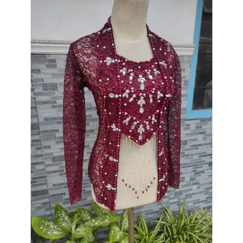 Kebaya Kutu Baru Modern | Kebaya Payet Juntai