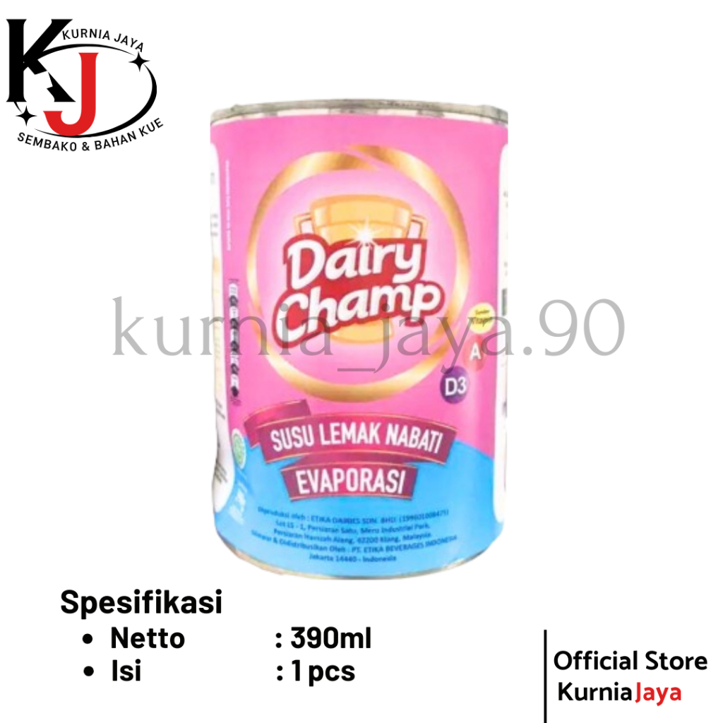 

[ DAIRY CHAMP ] Evaporasi 390gr