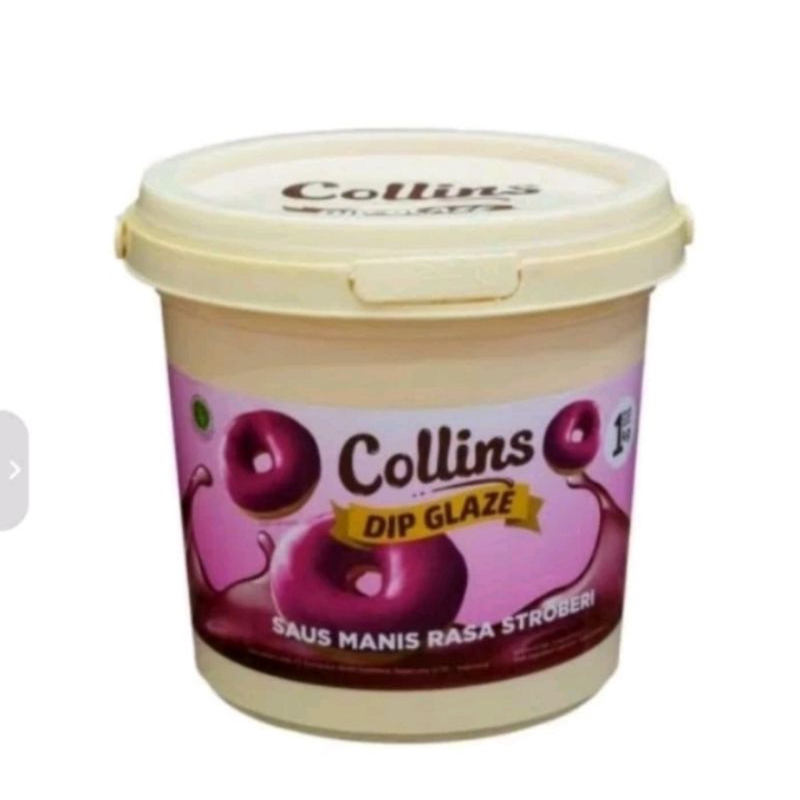 

Collins Dip Glaze Strawberry 1 kg