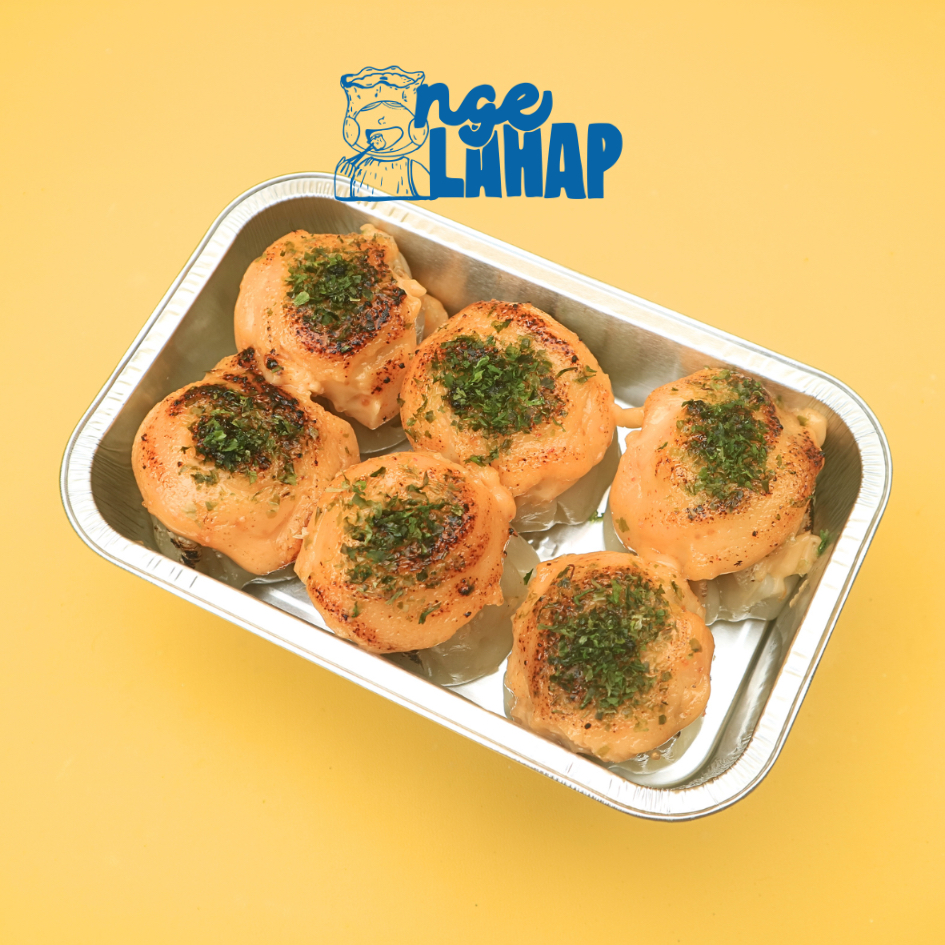 

Dimsum Mentai Ngelahap (chili oil included)