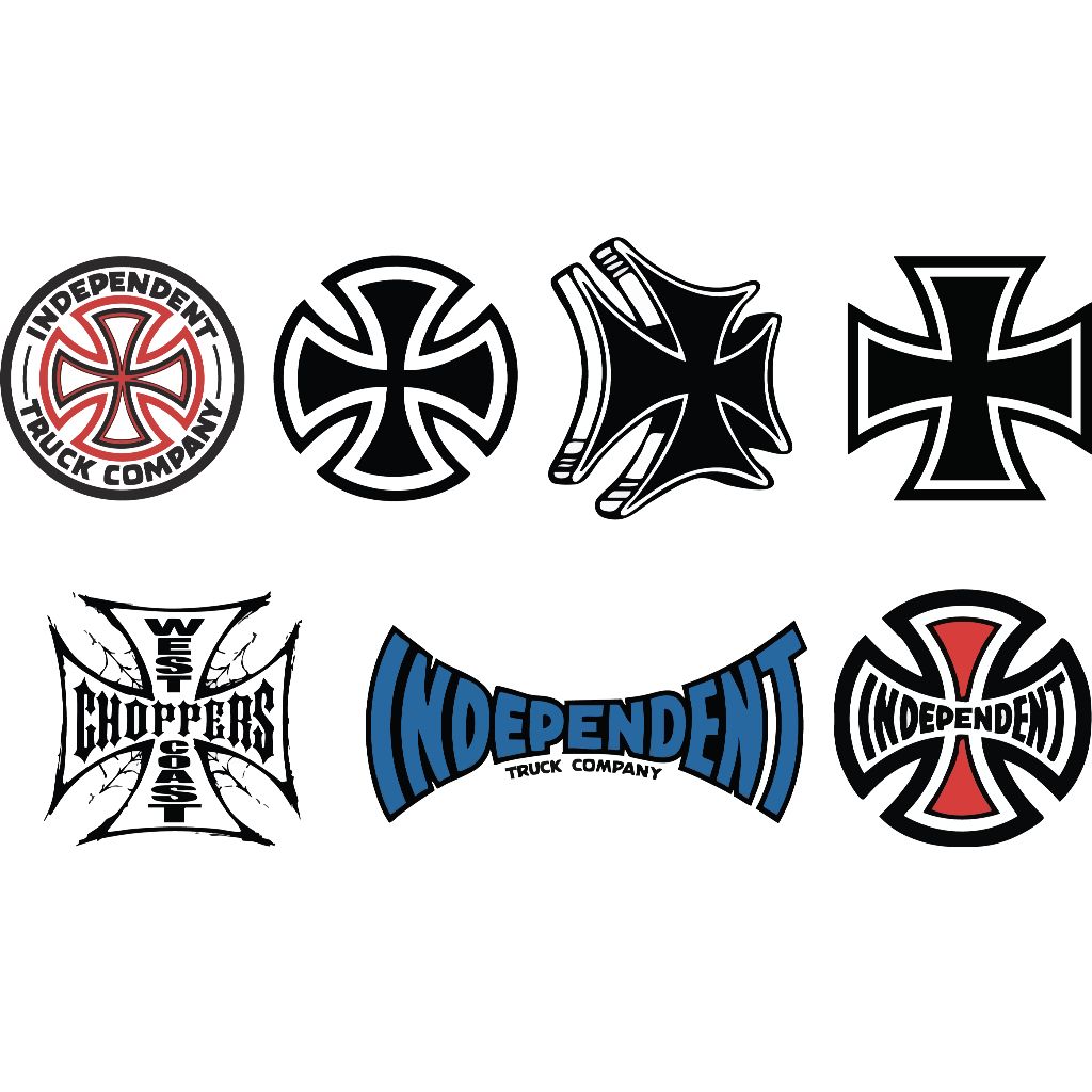 

Sticker pack logo independent aesthetic- untuk Laptop, Motor, dan Helm ukuran kertas A4