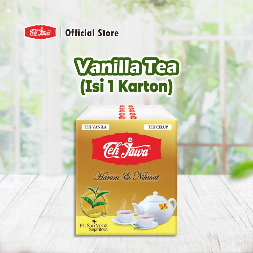 

Teh Jawa Vanila Tea Celup Per Karton (Isi 50 Pcs)