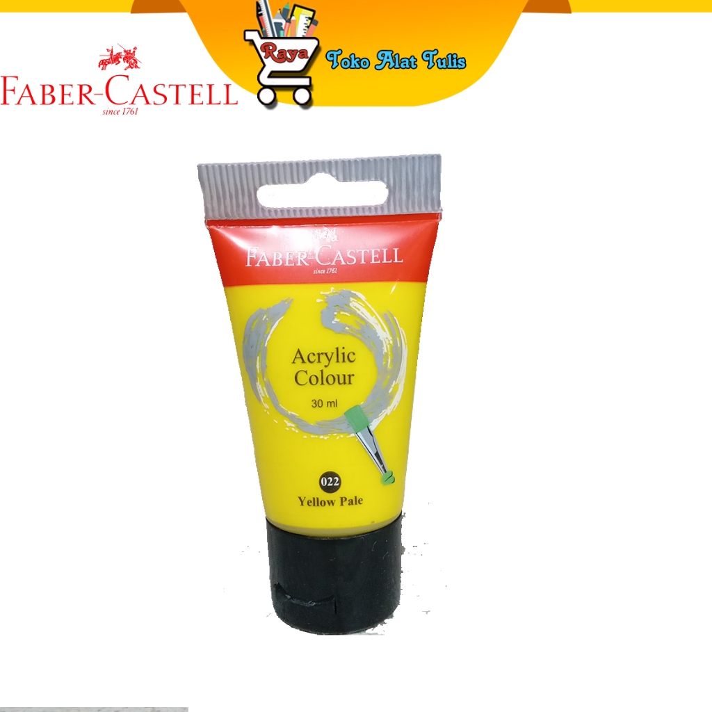 

Faber Castell Acrylic Colour 30ml Yellow Pale 183007