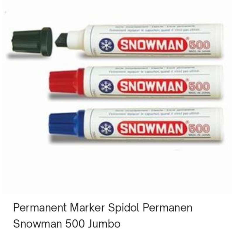 

Spidol snowman marker 500 jumbo