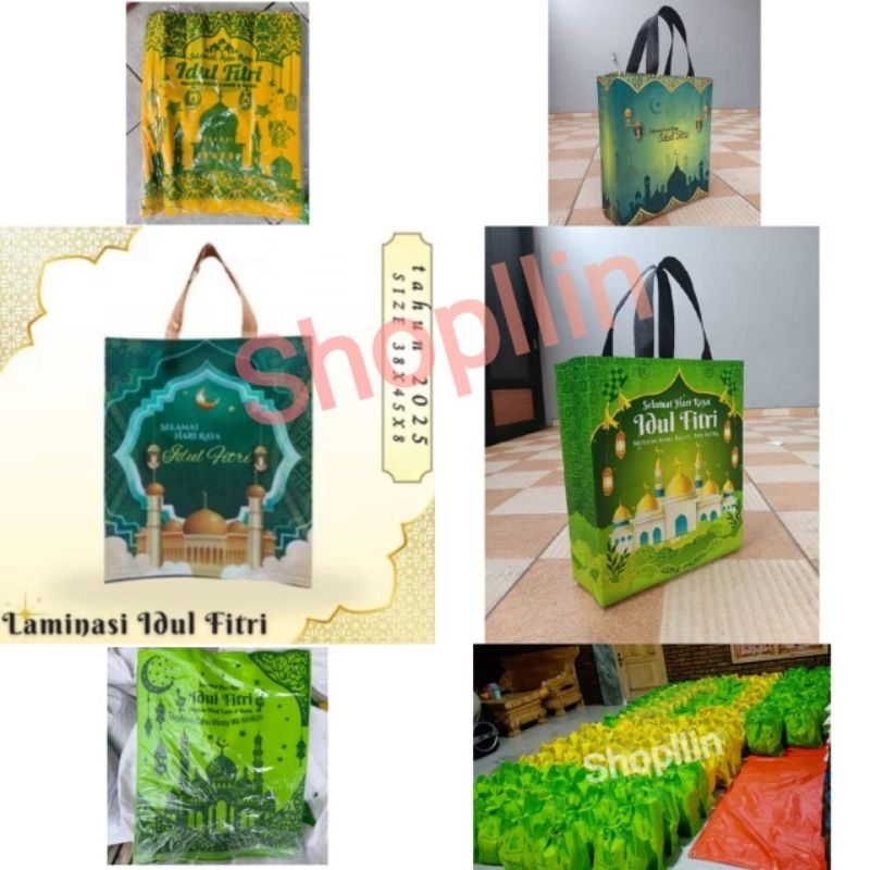 

JUMBO ( 38x8x45 ) Tas Hampers Ramadhan PREMIUM/ Goodie Bag Idul Fitri ( 30x40x10 ) / Tas Kain Tebal / tas Bingkisan Ramadhan