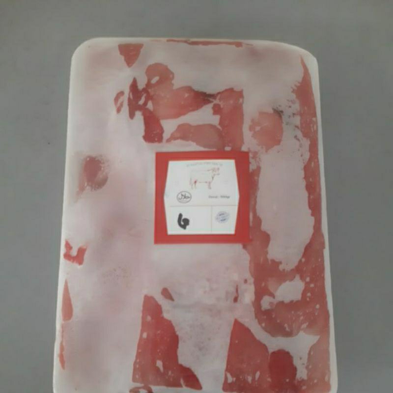 

slice beef low fat 500gr
