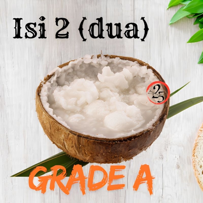 

Kopyor grade A kemasan 2 original asli