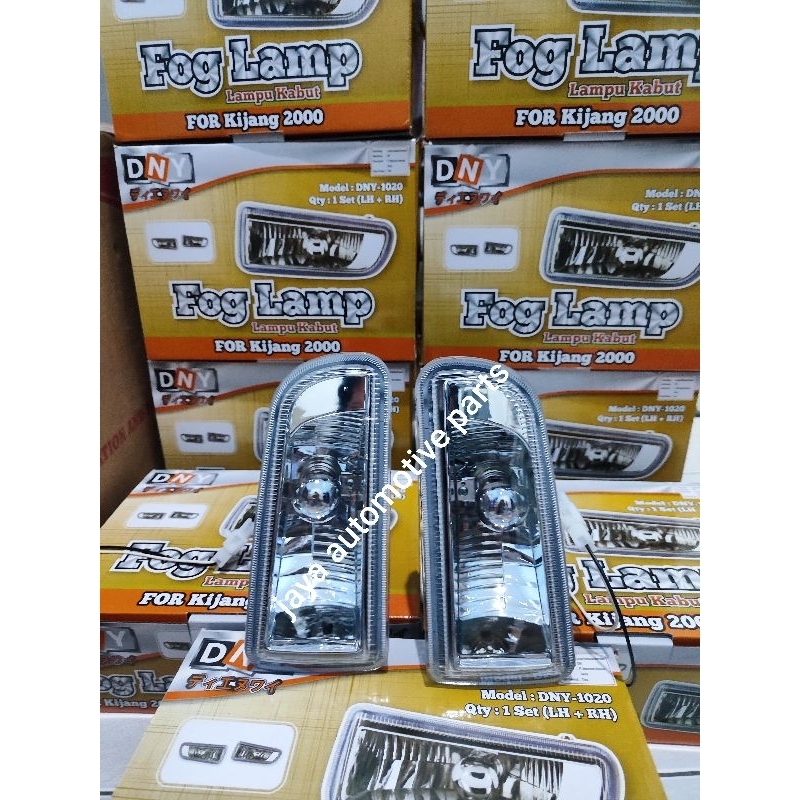 fog lamp lampu kabut kijang krista 2000-2002 set