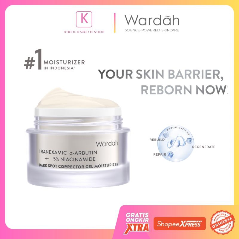 wardah gel moisturizer