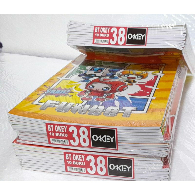 

Buku OAKEY ISI 38 LEMBAR (10pcs)
