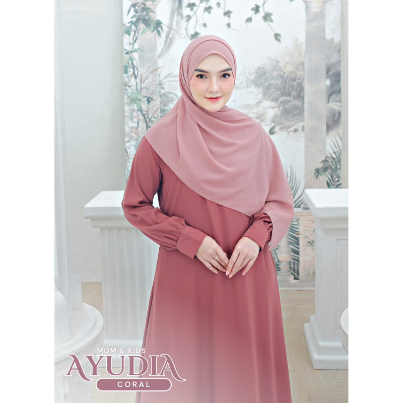 Ayudia Abaya Reborn By Anb / Abaya Polos / Gamis polos / Bahan premium / Abaya Gamis Murah / Abaya D