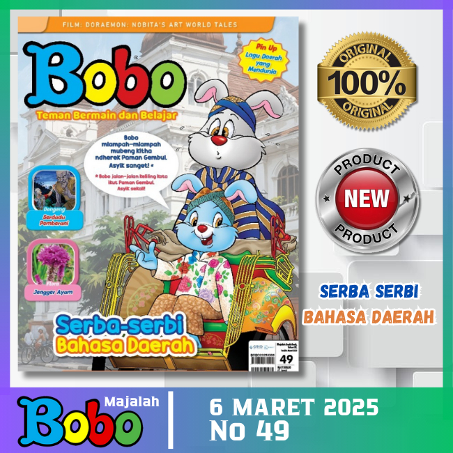 Majalah Anak Bobo Terbaru Kumpulan Edisi Maret 2025