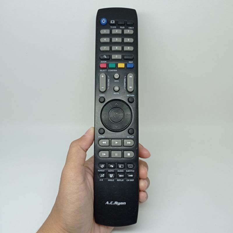 Remote TV PlayOn HD Media Player Original Bergaransi A.C.Ryan