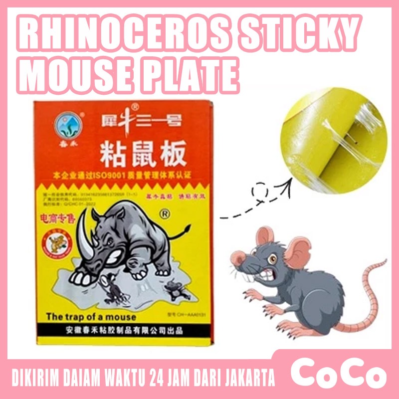 5PCS Lem Perangkap Tikus Mouse Stiker Grosir Perangkap Tikus Kuat Lengket Lem Perangkap Tikus Lem Pe