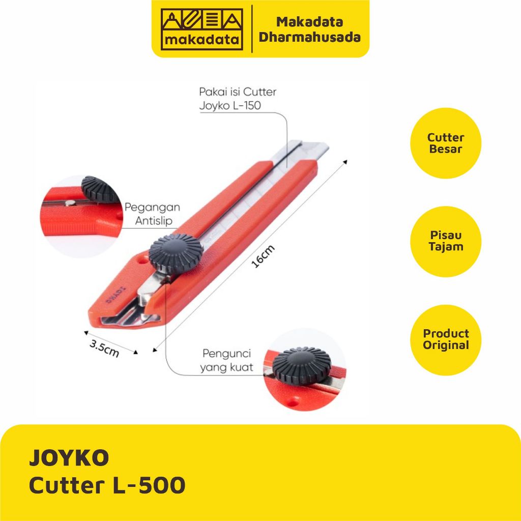 

CUTTER BESAR JOYKO L-500 (1 PCS)