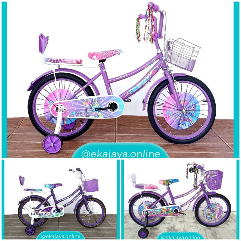 Sepeda Mini Murah Anak Perempuan Trendy / Interbike / JKP / Trex / Veneno Ukuran 12 16 18 Inch