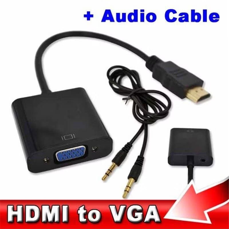 Converter Hdtv To Vga + Audio / Kabel Konverter Hdtv To Vga / Konverter
