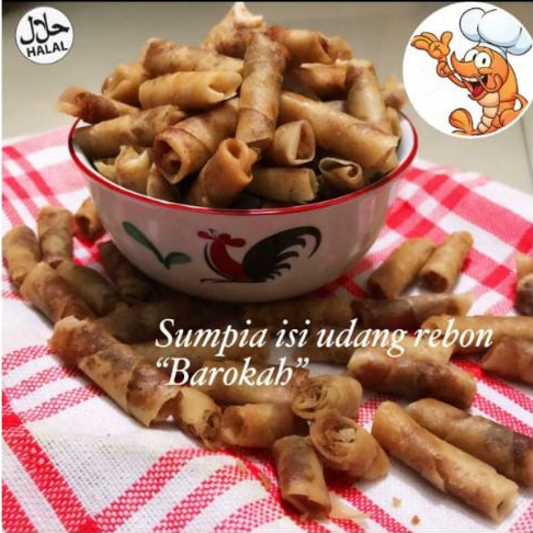 

Sumpia Udang Rebon Kwalitas Premium Dijamin Gurih dan Renyah - Sumpia Kering Isi Udang Asli Home made - Kue Lebaran Terlaris Kekinian Kemasan 500 Gram