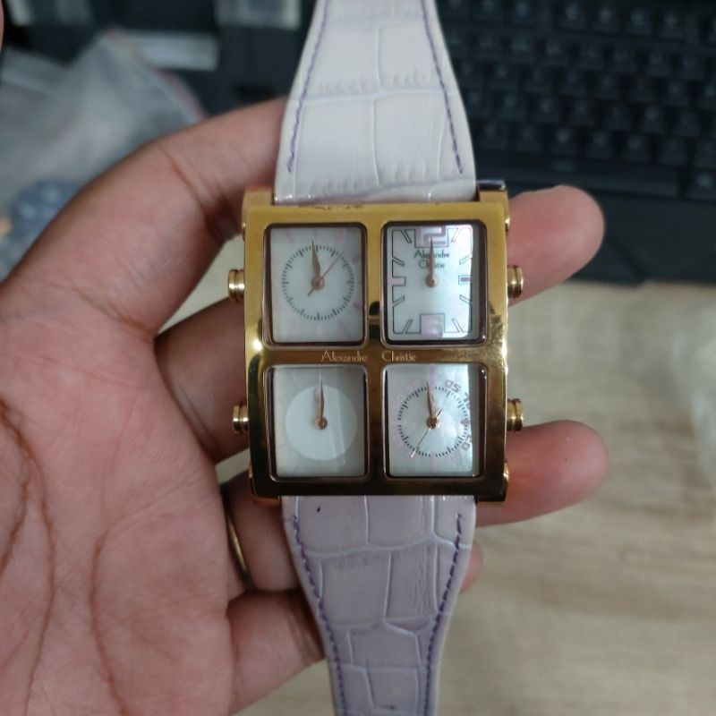 PRELOVED JAM TANGAN WANITA ALEXANDRE CHRISTIE AC2409 AC 2409 ORIGINAL SECOND