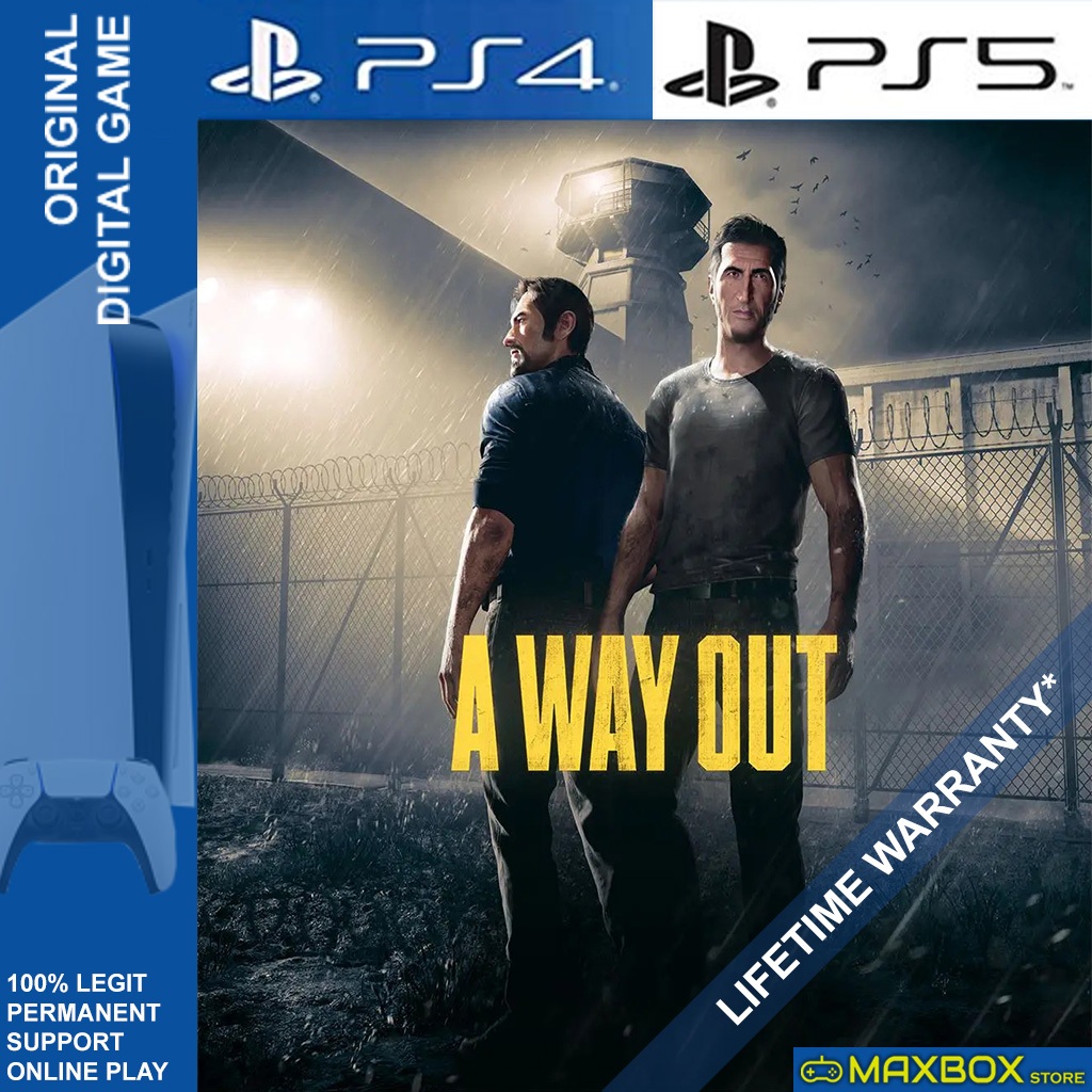 A Way Out PS4 PS5 Original Game