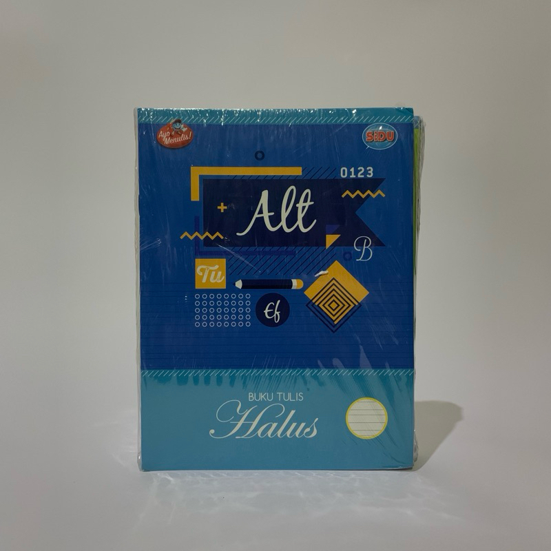 

Buku Tulis Halus Sidu 38 Lembar(1pack isi 10 Buku)
