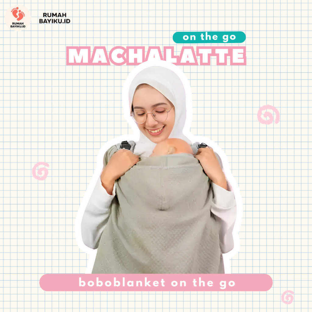 SELIMUT BAYI 3IN1 - BOBO BLANKET - ON THE GO BLANKET - DREAM ON - SELIMUT BAYI MULTIFUNGSI BAYIKU.ID