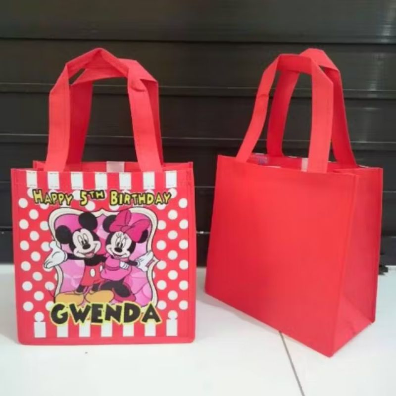 

tas ultah custom mick*y mouse