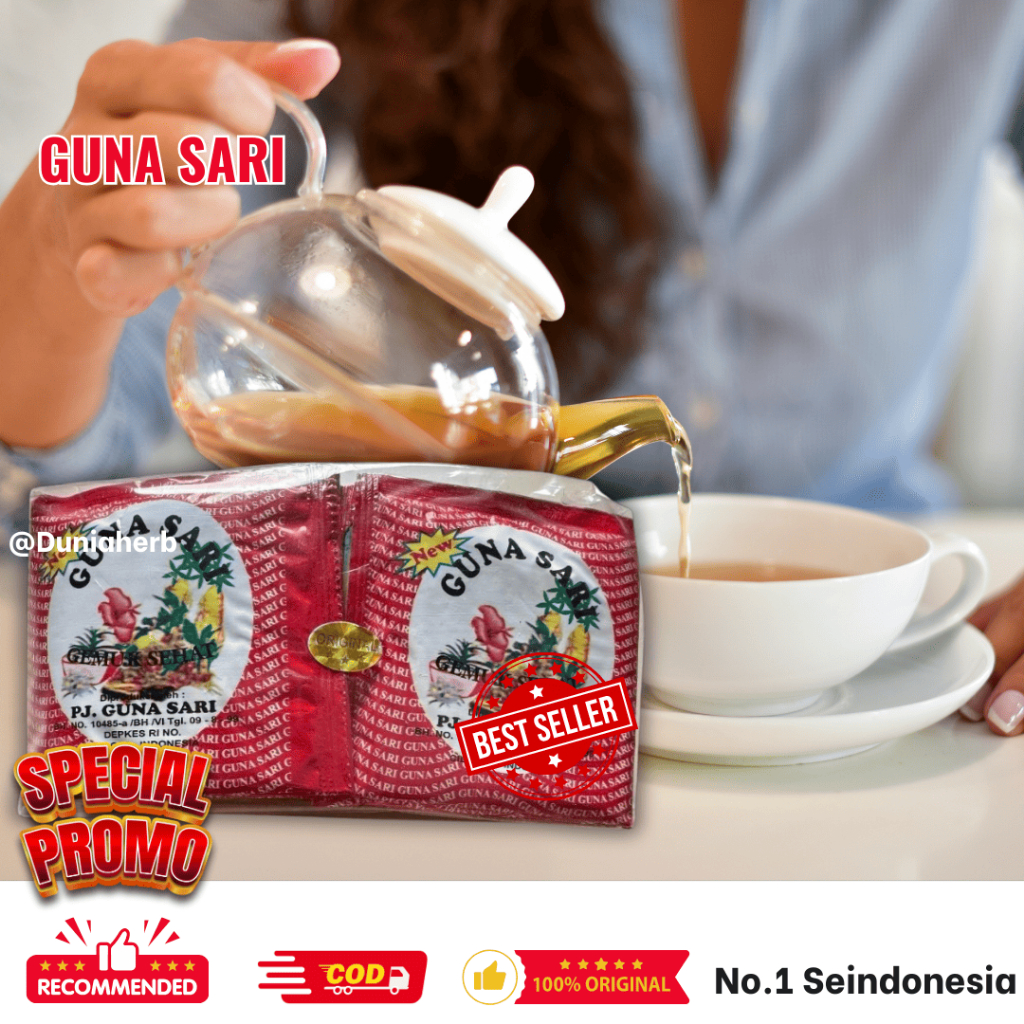 

Jamu Tradisional Guna Sari Serbuk 30 Sachet Original