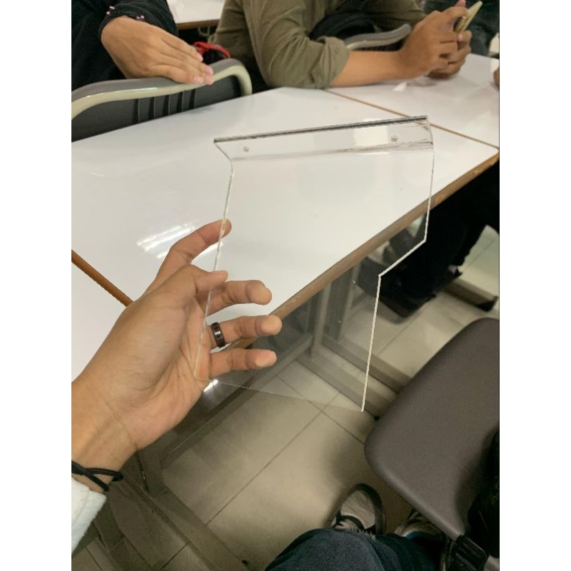 MUDFLAP Vario 125 150 Led Akrilik Panjang (Tebal 4mm)