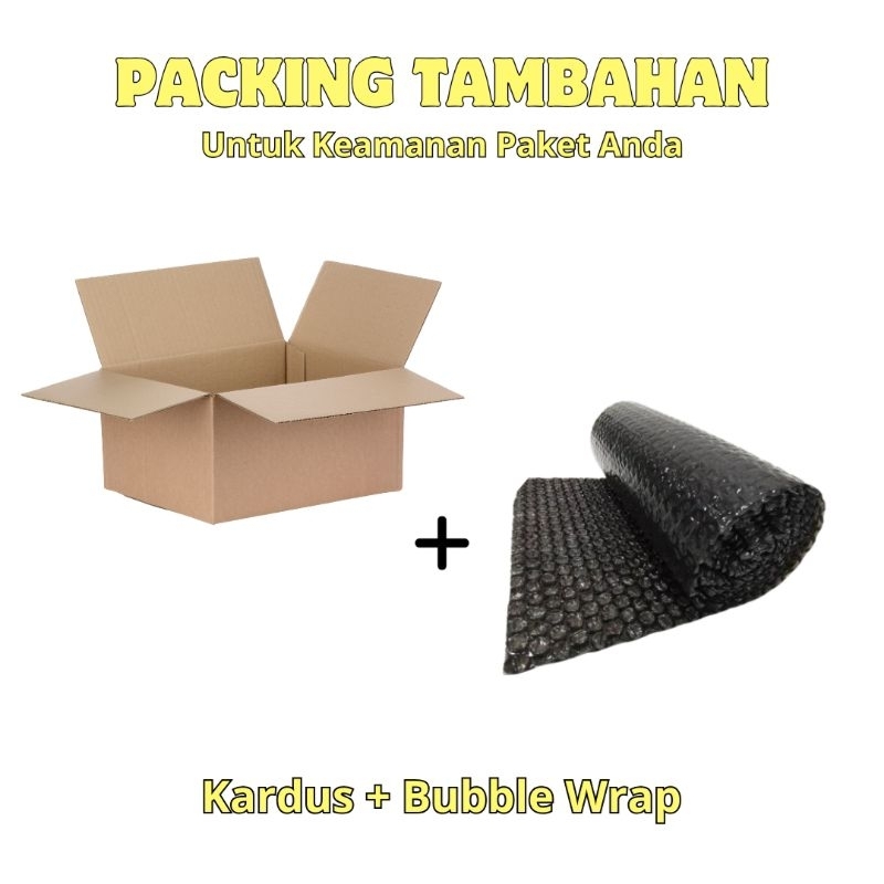 

Produk Tambahan Packing Untuk Keamanan Paket