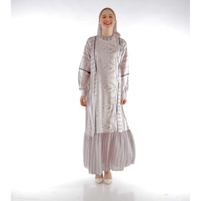 Gamis satin premium. Gamis satin terbaru