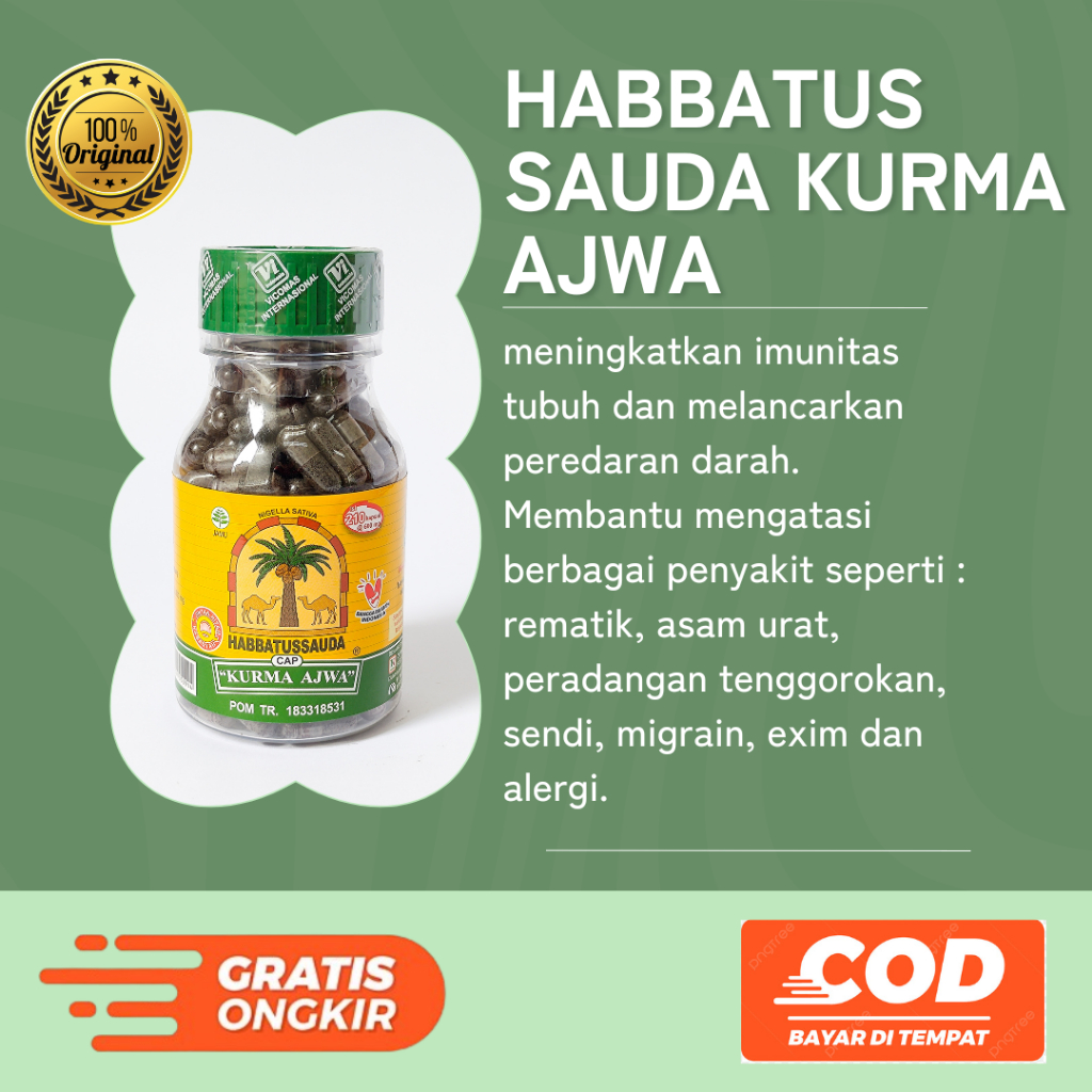 Habbatussauda Kurma Ajwa