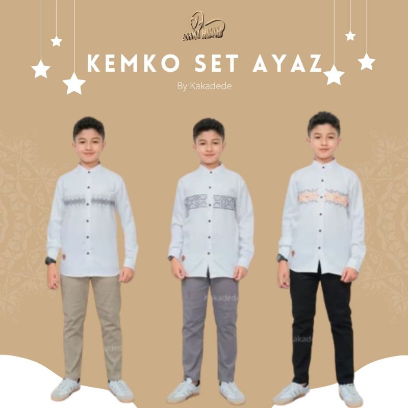 Set kakadede Ayaz / Set kakadede putih / Setelan anak kakadede