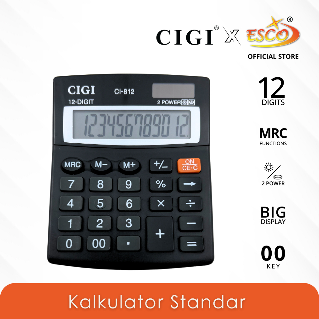 

CALCULATOR STANDART CIGI 812