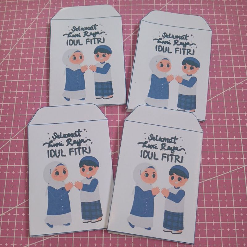 

Amplop Lebaran Muslim 9x6 cm 1pack 10 pcs Bahan Art Paper