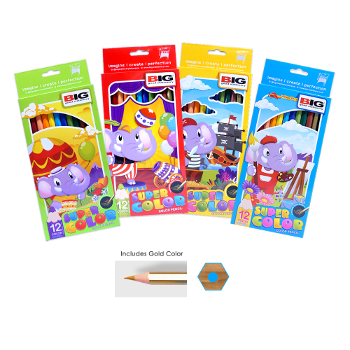 

BIG PENSIL WARNA CP-5001 12 WARNA PANJANG
