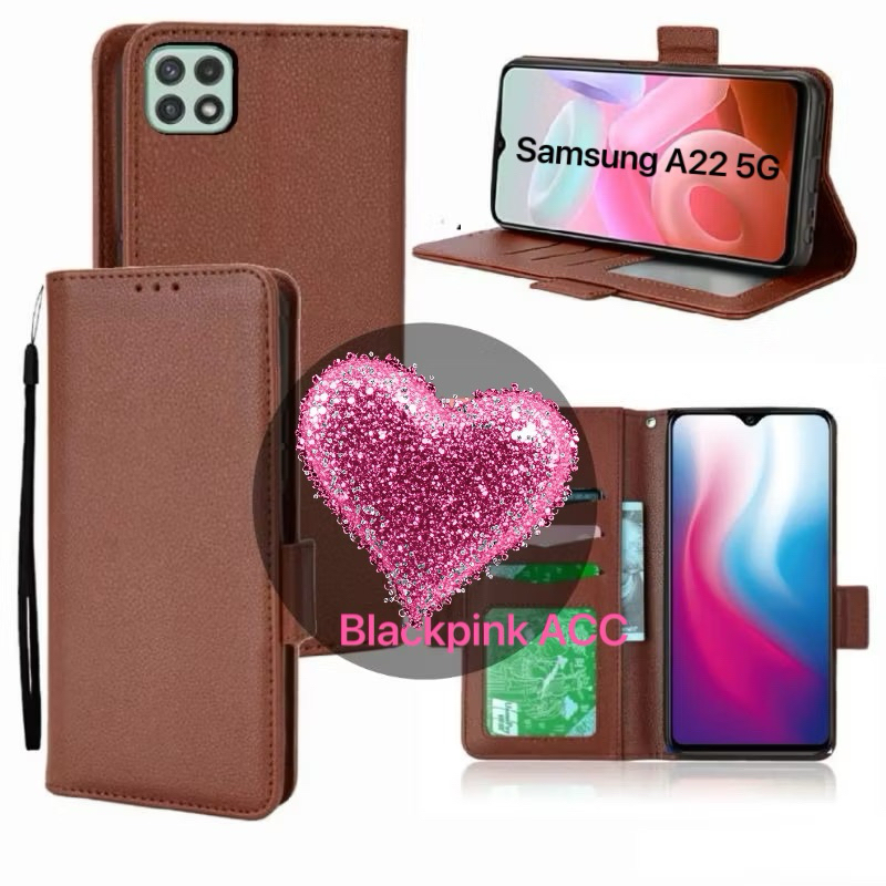 Flip Case Dompet For Samsung A22 5G Good Quality