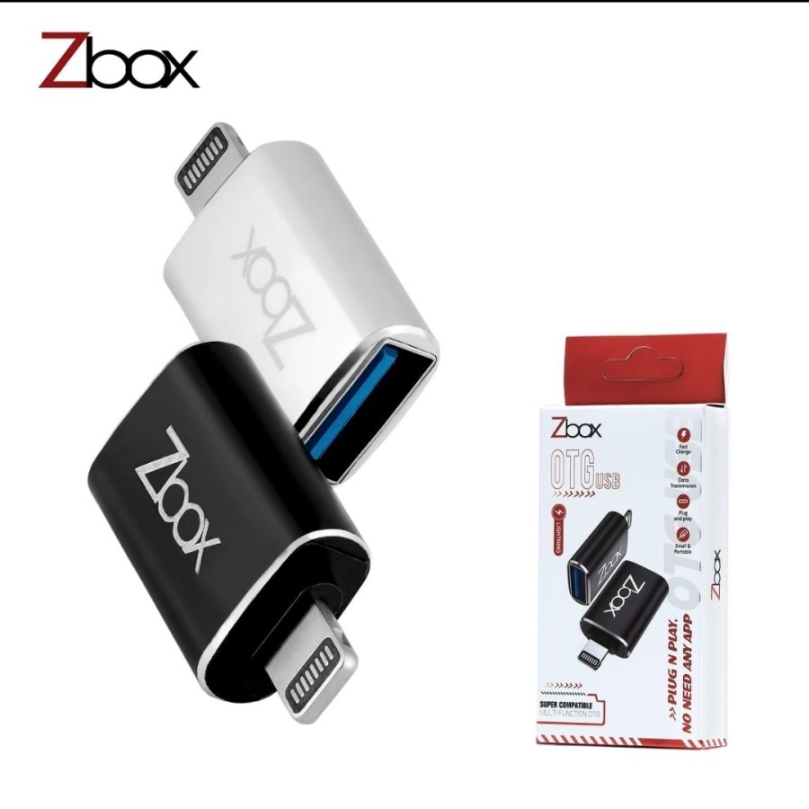 ZBOX OTG IPHONE / Mini OTG Besi Metal Iphone