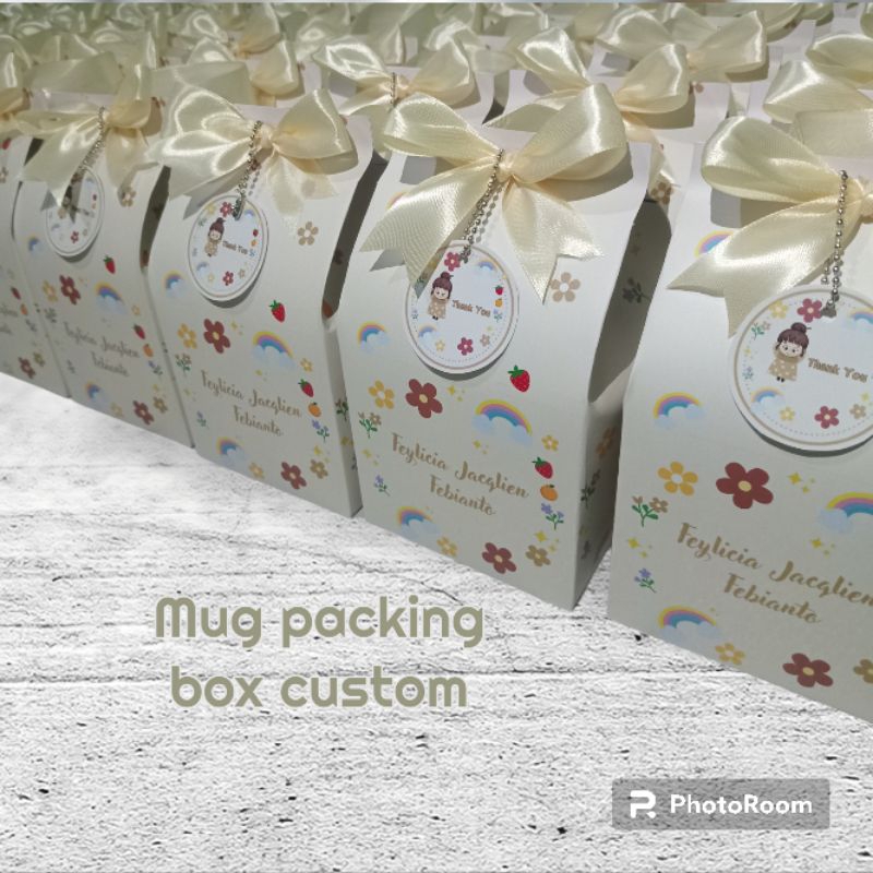 

Box Custom Full Print untuk souvenir