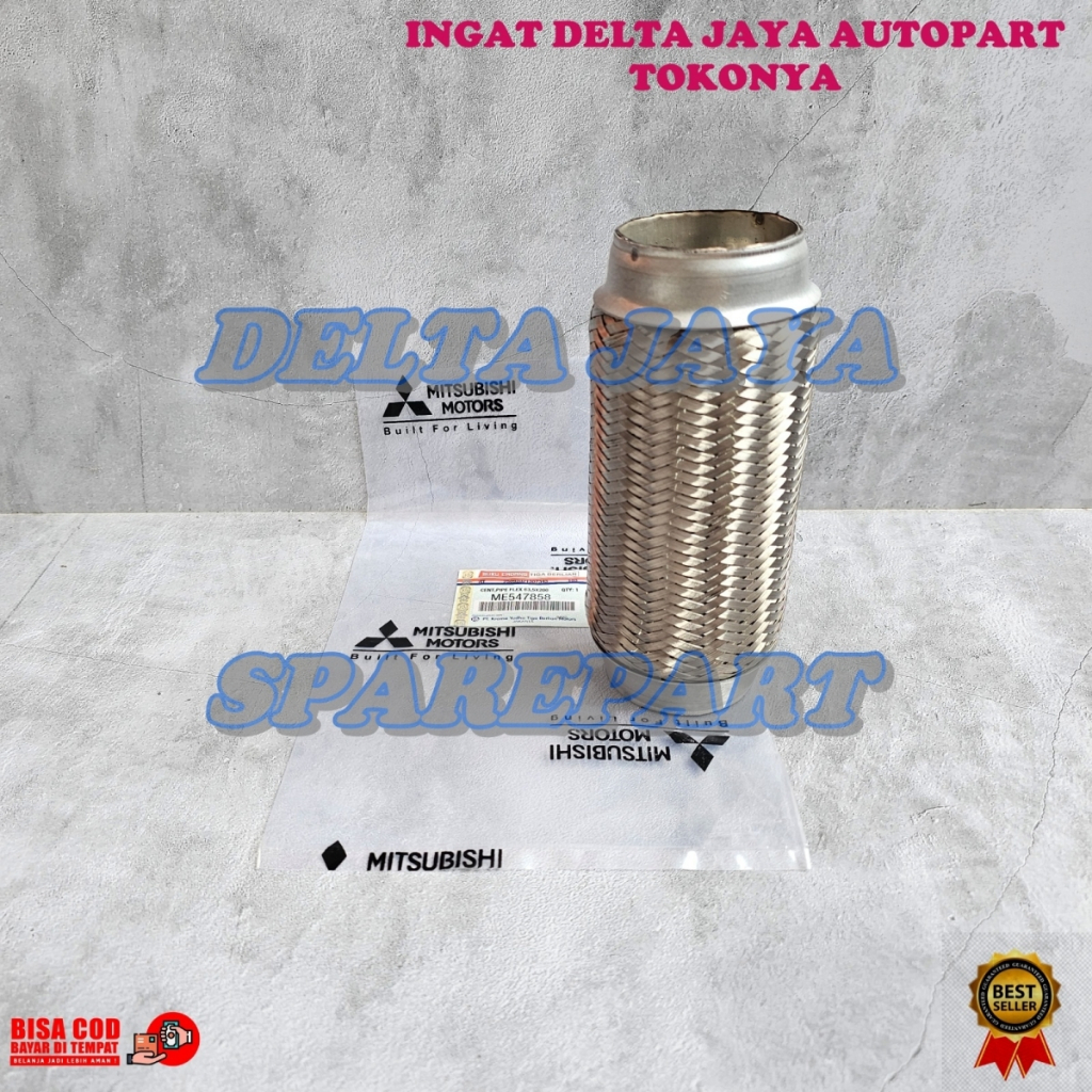 FLEKSIBEL KENALPOT KNALPOT MITSUBISHI PS125 CANTER PS100 PS136 PS135 63,3X200