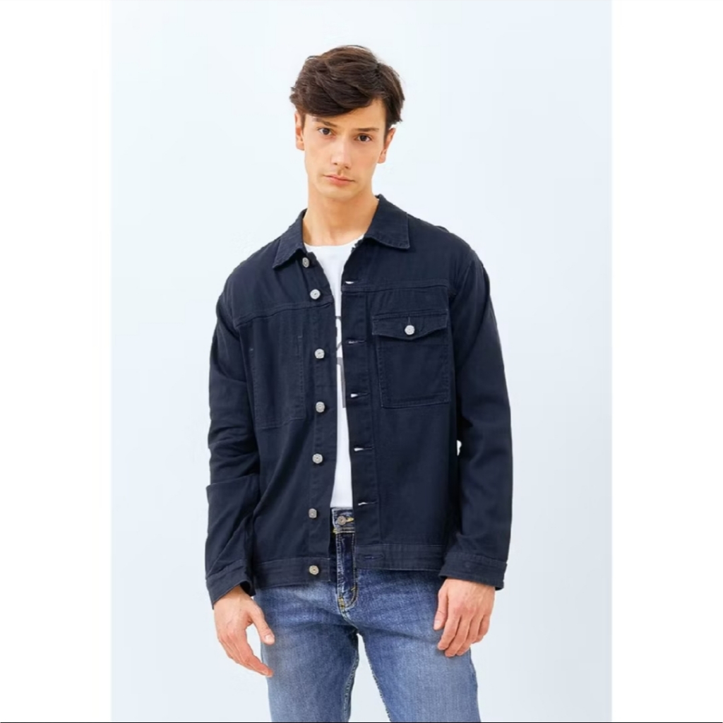 JAKET JEANS BIRU DONGKER LOIS MJF170