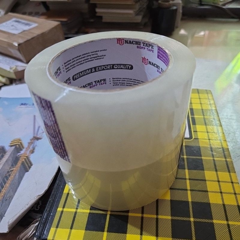 

lakban bening nachi lebar 2inch panjang 100yard